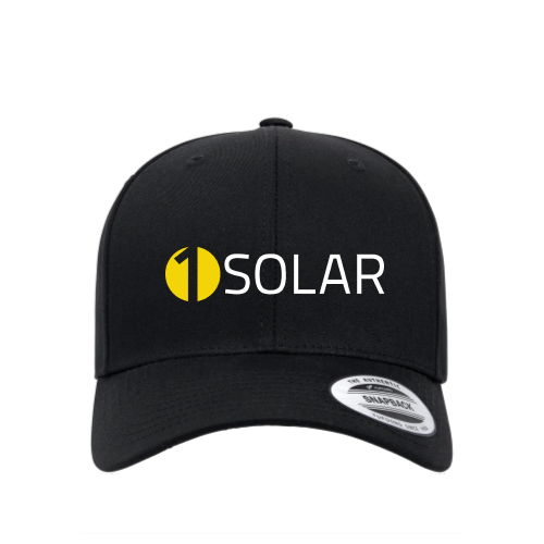 1 Solar Embroidery Adult Retro Trucker Cap