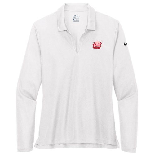 FoxFuel -  Nike - Ladies Dri-FIT Long Sleeve Polo