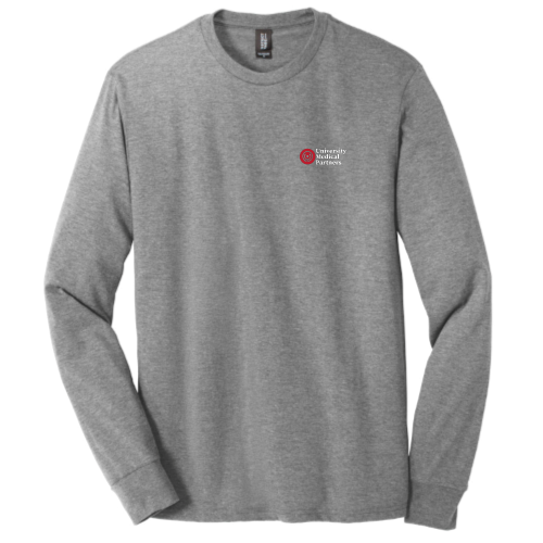 StanfordHealthCare - District Made Mens Perfect Tri Long Sleeve Crew Tee