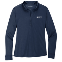Atlas Mobility - Port Authority Ladies Silk Touch Performance Long Sleeve Polo v1