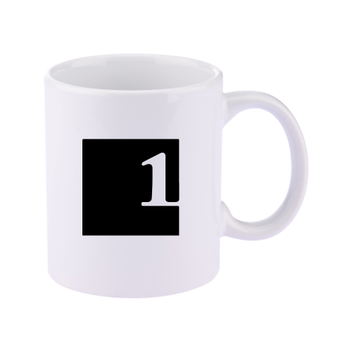 SquareOne - 11oz Basic C Handle Ceramic Mug v2