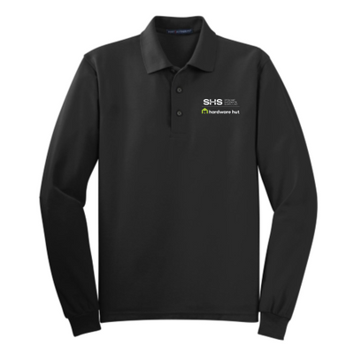 SpokaneHardware - Port Authority Long Sleeve Silk Touch Polo v1