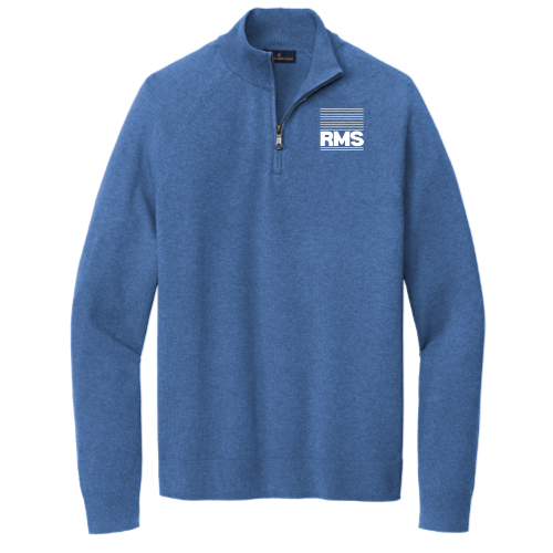 RMS - Brooks Brothers Cotton Stretch 1/4-Zip Sweater