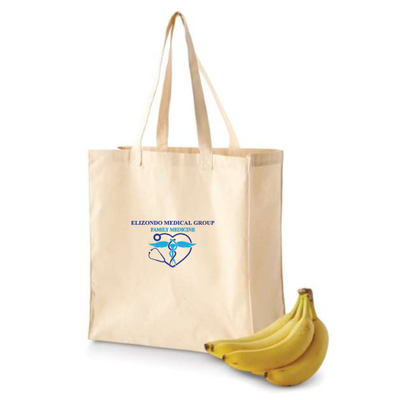 Elizondo MD - Canvas Grocery Tote Digital Print