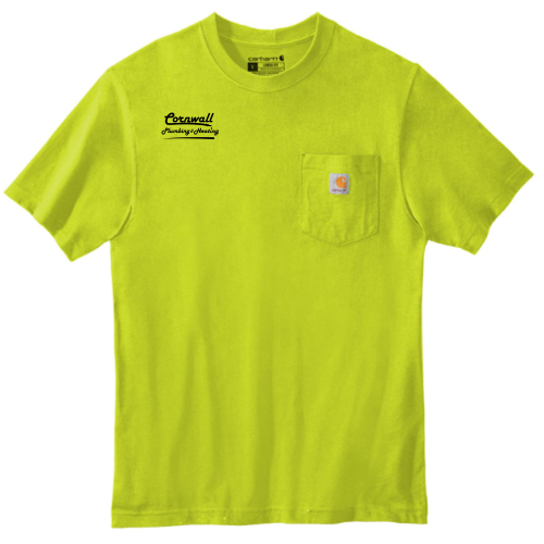 Cornwall Plumbing & Heating - Carhartt Workwear Pocket Short Sleeve T-Shirt