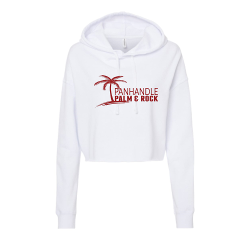 Panhandle Palm & Rock - Independent Trading Women's Crop Hoodie