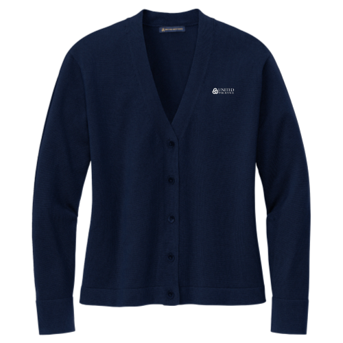 UnitedInsurance - Brooks Brothers Women's Cotton Stretch Cardigan Sweater v1