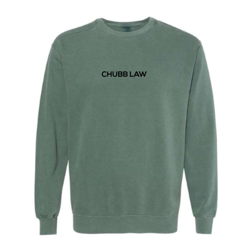 ChubbLaw - Comfort Colors Pigment-Dyed Crewneck Sweatshirt