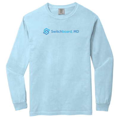 Switchboard, MD - Comfort Colors Garment-Dyed Heavyweight Long Sleeve T-Shirt