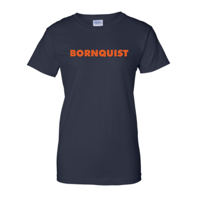 Bornquist - Ladies Ultra Cotton 6oz. T-shirt - Written Logo