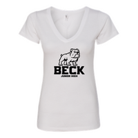 BeckJuniorHigh - Next Level - Womens V-Neck 1540