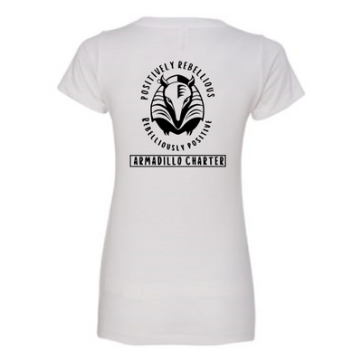 ArmadilloCharter - Next Level Women's Ideal V-Neck T-Shirt