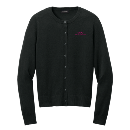 Rocky Mountain Tiny Homes - Port Authority Women’s Easy Care Crewneck Cardigan Sweater v2
