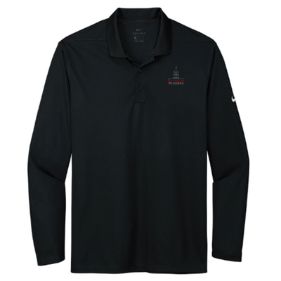 PinkertonIT - Nike Dri-FIT Micro Pique 2.0 Long Sleeve Polo - v1