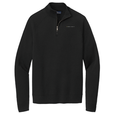 FourKitesCommunity - Brooks Brothers Cotton Stretch 1/4-Zip Sweater