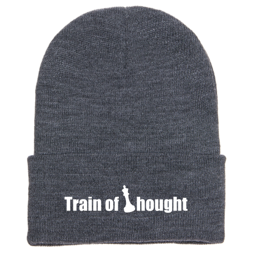 Train of Thought - Cuffed Knit Beanie v1