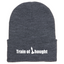 Train of Thought - Cuffed Knit Beanie v1