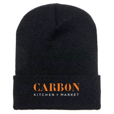 CarbonKitchen - Cuffed Knit Beanie - Black