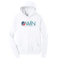 WomeninNutraceuticals - Unisex Poly/Cotton Hooded Pullover Sweatshirt