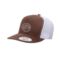 ACGarden - YP Classics - 5-Panel Trucker - Brown / Charcoal