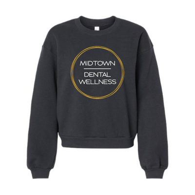 MidtownDental - ReFlex Women's Fleece Crewneck Sweatshirt