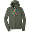 United4Children - Unisex Poly/Cotton Hooded Pullover Sweatshirt