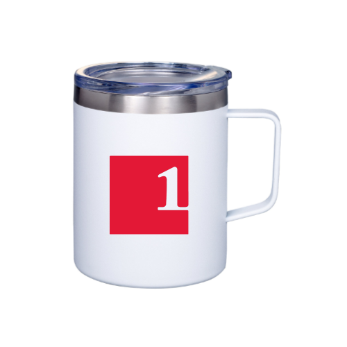 SquareOne - Prime Line 12oz Vacuum Insulated Stainless Steel Coffee Mug v1