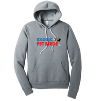 Exotic Pet Birds - Unisex Poly/Cotton Hooded Pullover Sweatshirt
