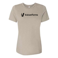 VulcanForms - Women's Relaxed Fit Heather CVC Tee