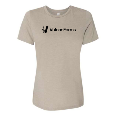 VulcanForms - Women's Relaxed Fit Heather CVC Tee