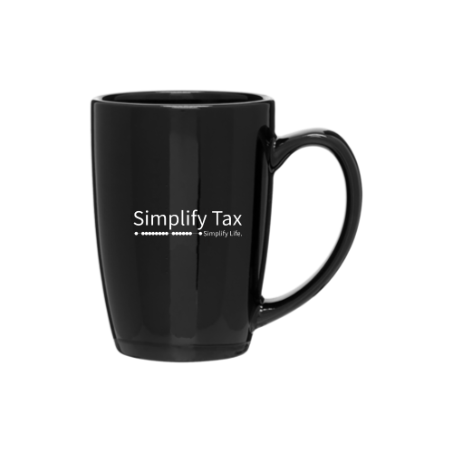 Simplify Tax 14oz Mug