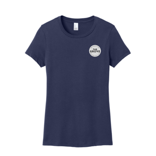 TheGroveStore - District Made Ladies Perfect Weight Crew Tee v1
