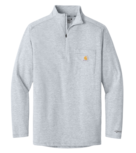 EMB - Carhartt Force 1/4-Zip Long Sleeve T-Shirt CT106660