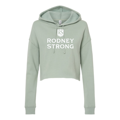 Rodney Strong Vineyards - Independent Trading  Women's Crop Hoodie