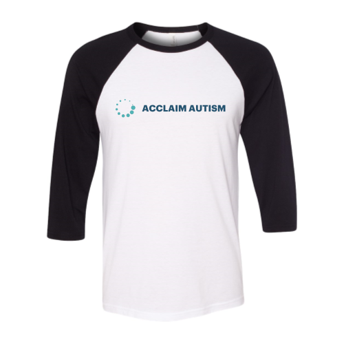 AcclaimAutism - Three Quarter Sleeve Baseball Tee