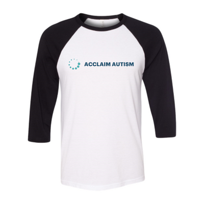 AcclaimAutism - Three Quarter Sleeve Baseball Tee
