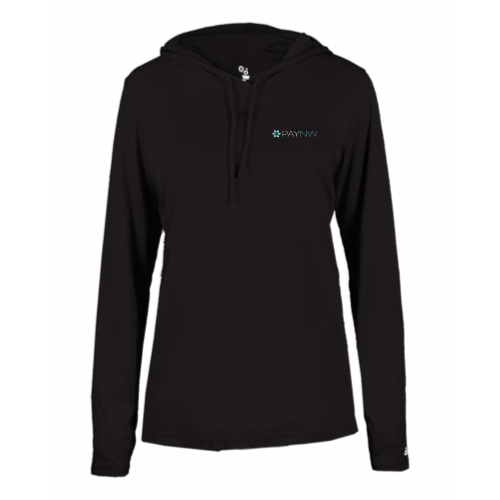 PayNW - B-Core L/S Women's Hood Tee
