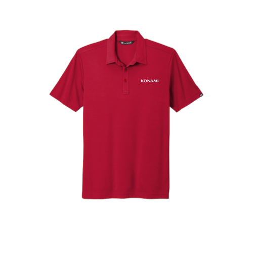 Konami - TravisMathew Oceanside Solid Polo Red