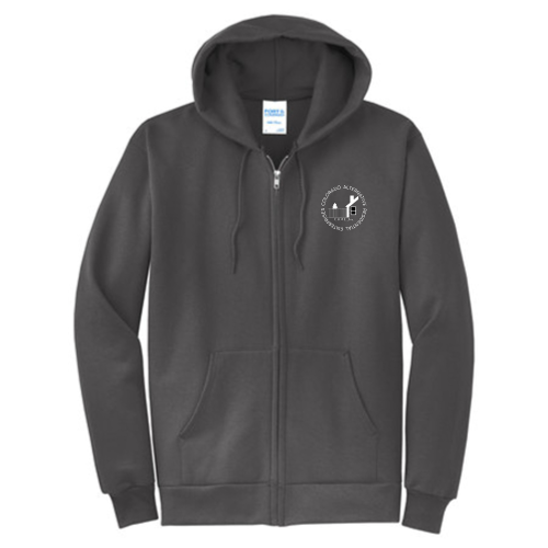 CARE - Port & Company Classic Full-Zip Hooded Sweatshirt Adult