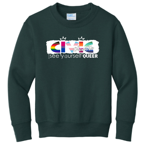 CivicTheatreMerch - Port & Company Youth Crewneck Sweatshirt