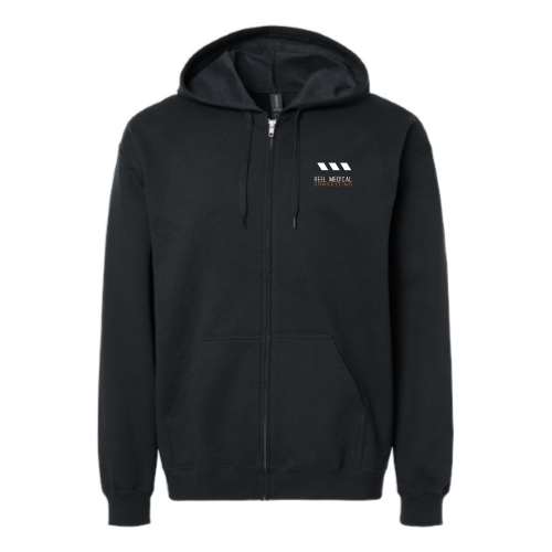 Reel Medical Consulting - Gildan Softstyle Full-Zip Hooded Sweatshirt v2
