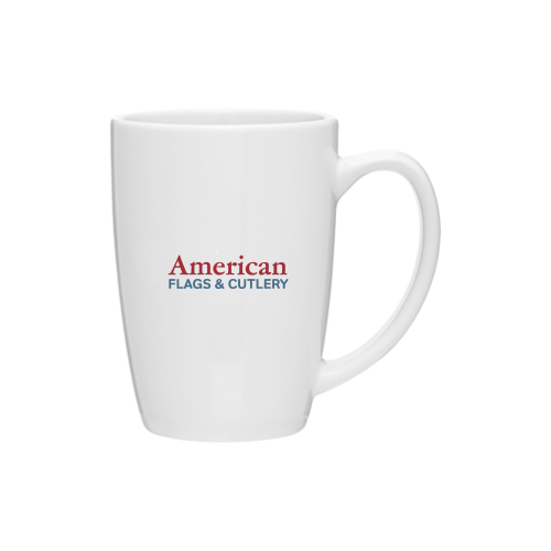 American Flags and Cutlery -  Contour 14oz Mug