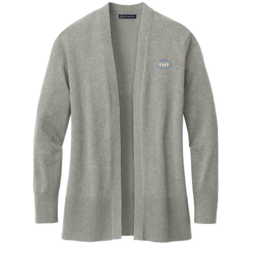 IME - Brooks Brothers Women's Cotton Stretch Long Cardigan Sweater