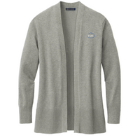 IME - Brooks Brothers Women's Cotton Stretch Long Cardigan Sweater