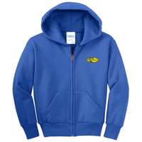 EgraWaves - Port & Company Youth Full-Zip Hooded Sweatshirt