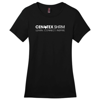 CentexSHRM - District Made Ladies Perfect Weight Crew Tee v1