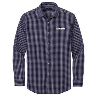 SPRPackaging - Brooks Brothers - Men's Tech Stretch Pattern Shirt