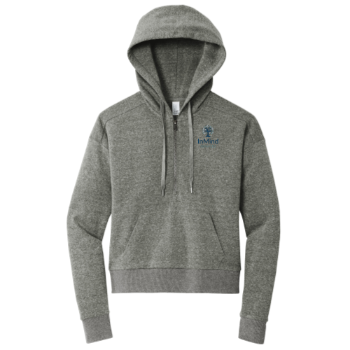 InMind Services - District Women's Perfect Tri Fleece 1/2-Zip Pullover v1
