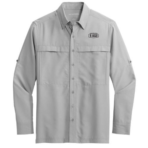Coffee Hound - Port Authority Long Sleeve UV Daybreak Shirt - v2