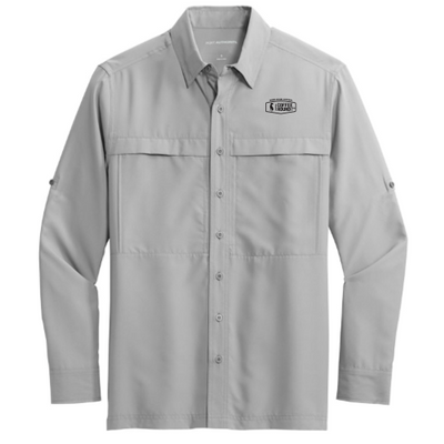Coffee Hound - Port Authority Long Sleeve UV Daybreak Shirt - v2